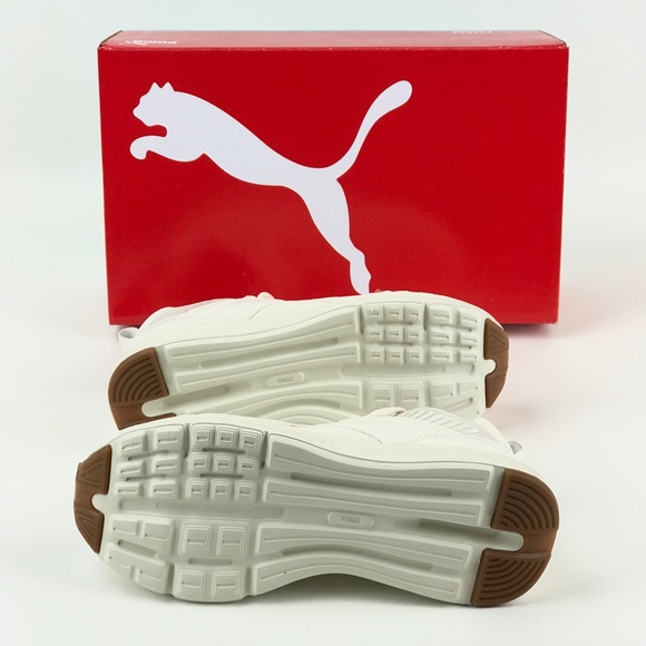 🔴 SOLD Puma Womens Enzo Premium White Mesh Shoes - Picture 5 of 7